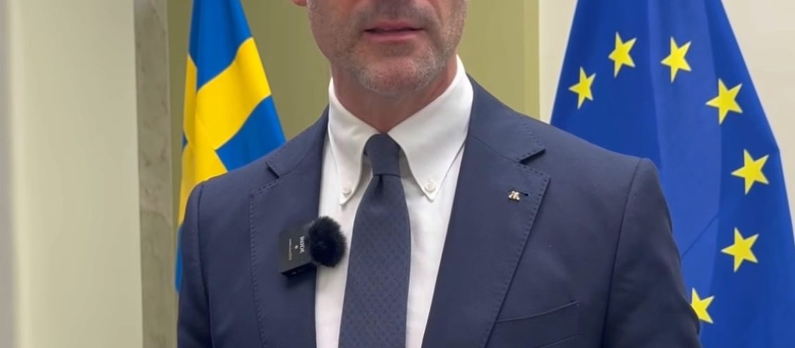 IMG_2043 Le Ministre des Migrations de Suède Johan Forsell via son compte Instagram