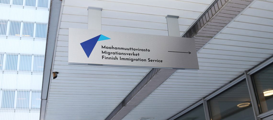 Migri , bureau des Migrations . Photo de Migri.