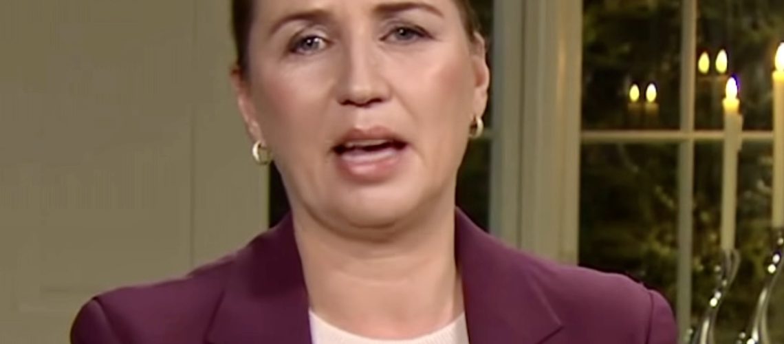 Première ministre du Danemark lors de son discours de fin d’année
