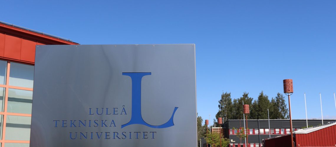 Entrée de l'Université Technique de Luleå. Photo du site de l'université