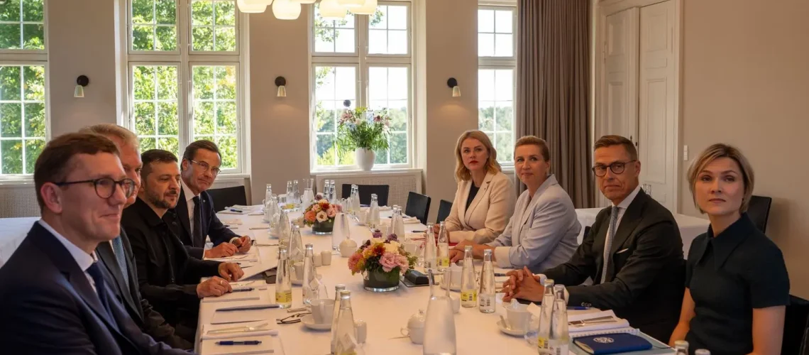 zlensky au danemark